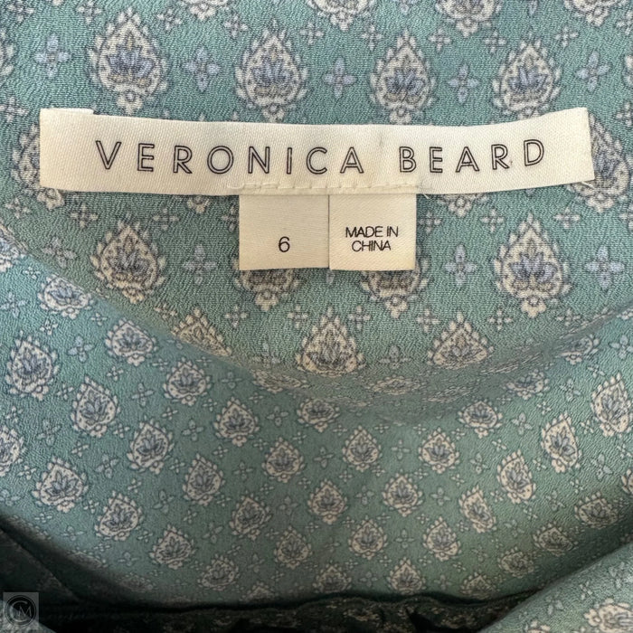 Randa Top Silk By Veronica Beard In Sea Glass Multi, Size: 6
