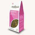 Bio Antistresstee (Raselli) – Kräutermischung als Offentee, 25 g in Kartonverpackung (Zitronenmelisse, Apfelminze, Frauenmantel, Malve, Orangenminze, Ringelblume)