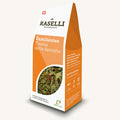 Bio Familientee (Raselli) – Kräutermischung als Offentee, 25 g in Kartonverpackung (Zitronenmelisse, Malve, Pfefferminze, Brennnessel, Ringelblume, Kornblume rosa)
