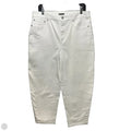 Relaxed Barrel Jeans By Talbots In White, Size: 12
