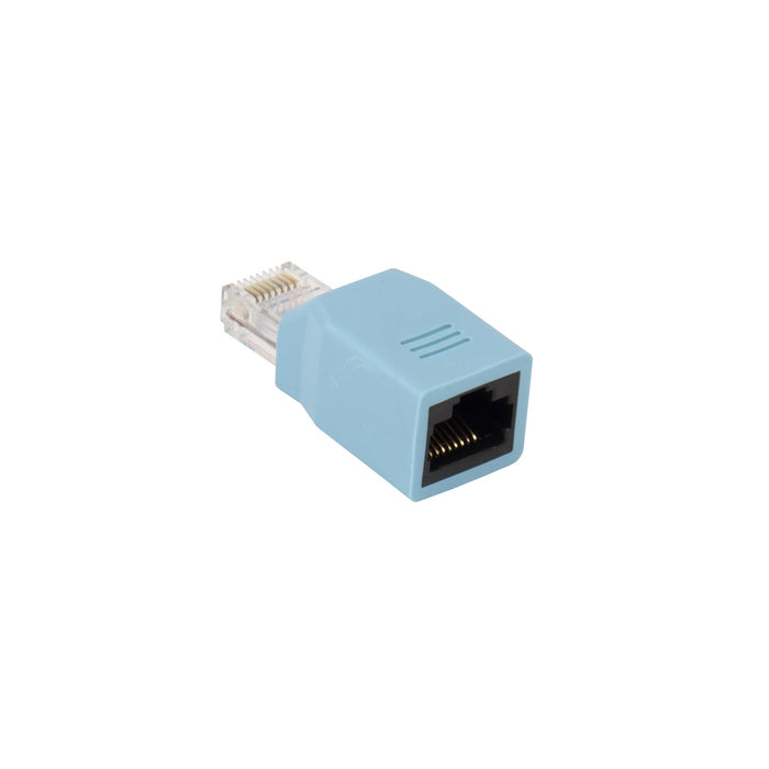 RJRJ-ROLL RJ45 to RJ45 Rollover Adapter