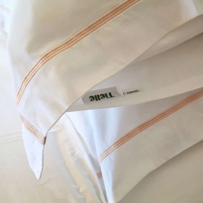 Rose Gold Cross Border 400 Thread Count Bedlinen Set