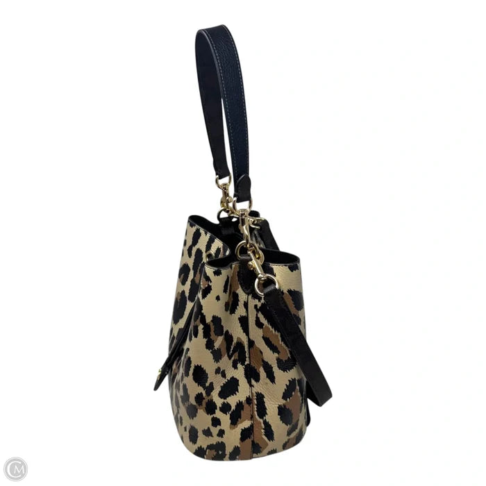 Rowan Bucket Handbag Designer By Coach, Size: Medium