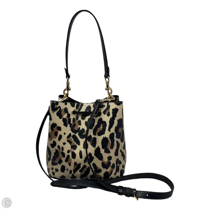 Rowan Bucket Handbag Designer By Coach, Size: Medium