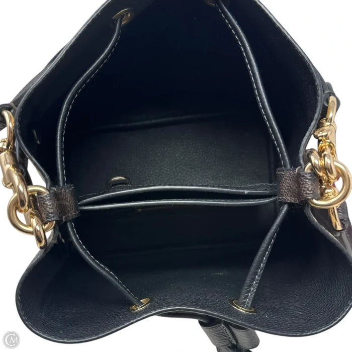 Rowan Bucket Handbag Designer By Coach, Size: Medium