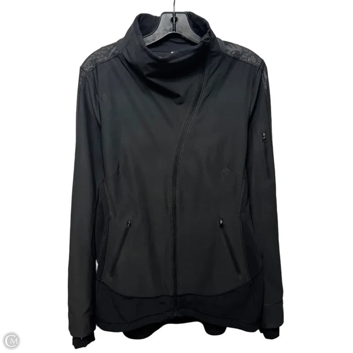 Run Draft Dodger Lace Trim Jacket By Lululemon In Black, Size: 10