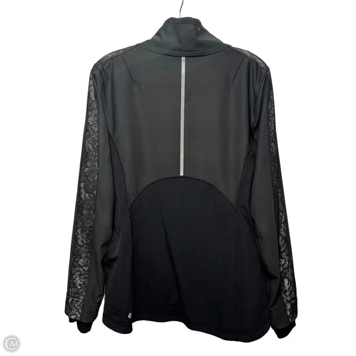 Run Draft Dodger Lace Trim Jacket By Lululemon In Black, Size: 10