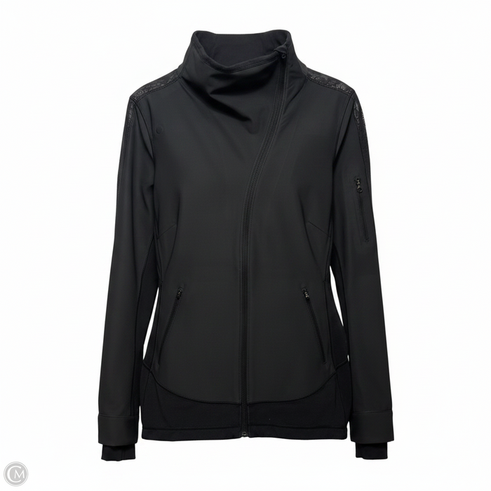 Run Draft Dodger Lace Trim Jacket By Lululemon In Black, Size: 10