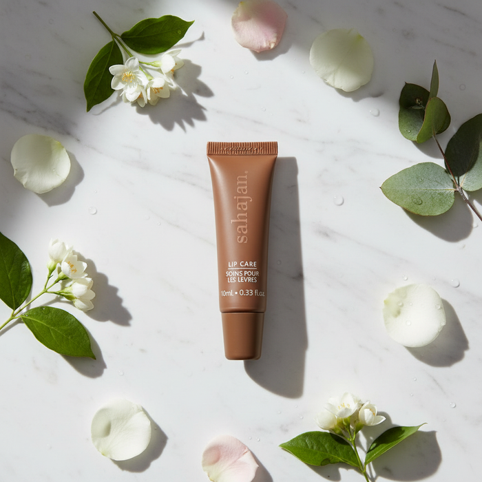 Luxury Sahajan Lip Care often found at Marriott Hotels
