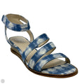 Sandals Flats By Vince Camuto In Blue & Cream, Size: 8