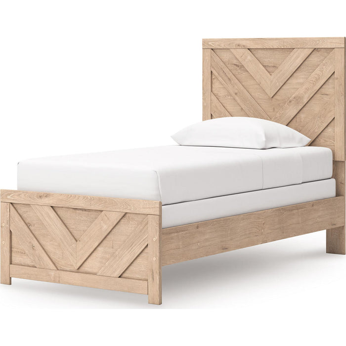 Sanginlane Twin Panel Bed