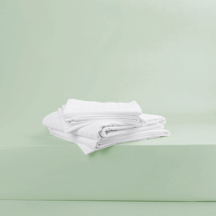 Satin Stripe 300 Thread Count Bedlinen Set