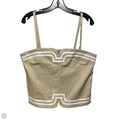 Sauvignon Linen Blend Top Sleeveless By Trina Turk In Tan, Size: 10