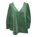 Sea Sage Green Corduroy Babydoll Top Designer By Tuckernuck In Green, Size: Xs