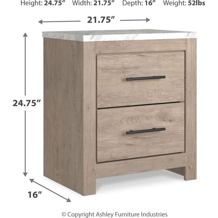 Senniberg Two Drawer Nightstand