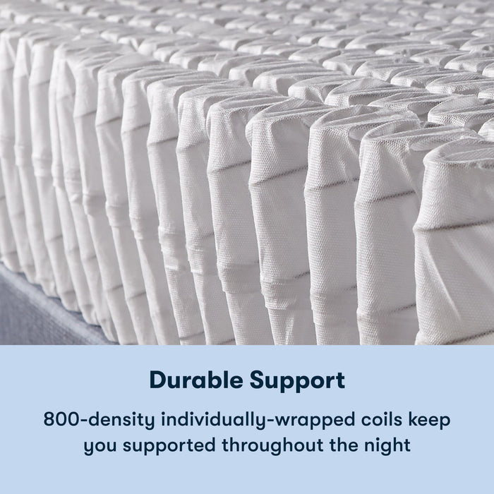 Durable support coils material of a 11 inch foam mattress || feel: Firm