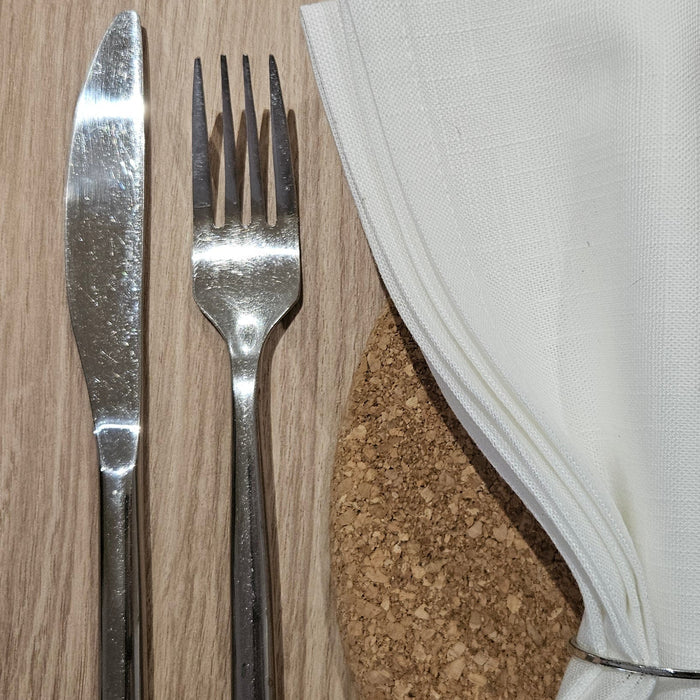 Set of 2 Linen-Look Napkins