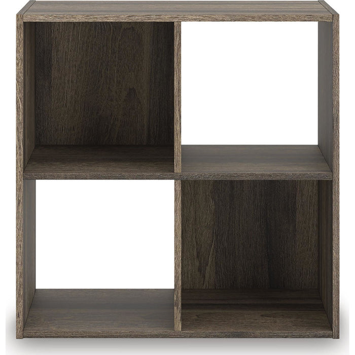 Shallifer Four Cube Organizer Bookcase