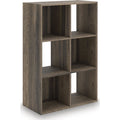 Shallifer Six Cube Organizer Bookcase