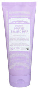 SHAVING SOAP DR BRONNERS LAVENDER  '018787940013