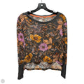 Sheer Top Long Sleeve By Pilcro In Floral Print, Size: XXS