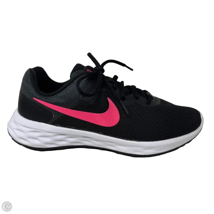 Shoes Athletic By Nike In Black & Pink, Size: 9.5