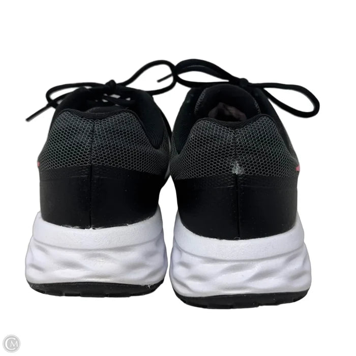 Shoes Athletic By Nike In Black & Pink, Size: 9.5