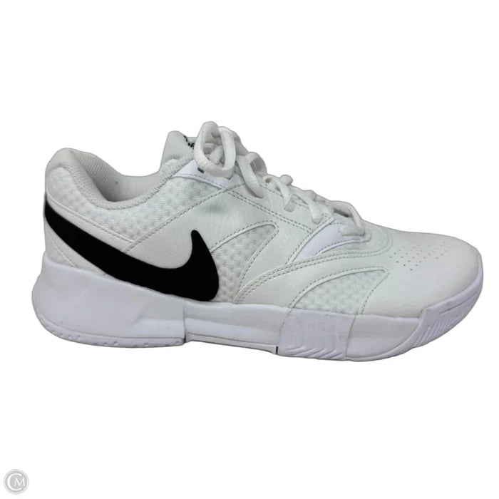 Shoes Athletic By Nike In White, Size: 8