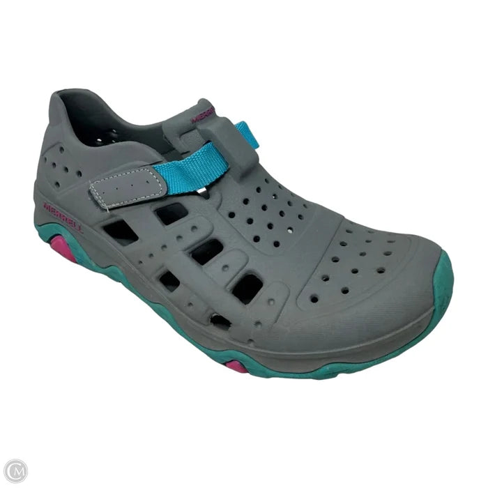 Shoes Sneakers By Merrell In Grey, Size: 7