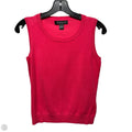 Silk Blend Knit Top Sleeveless By August Silk In Pink, Size: S