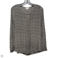 Silk Top Long Sleeve By Joie In Geometric Pattern, Size: M