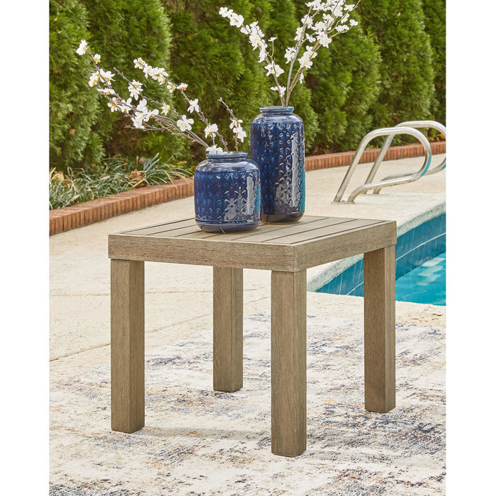 Silo Point Outdoor Square End Table