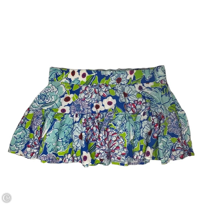 Skirt Designer By Lilly Pulitzer In Floral Print, Size: M