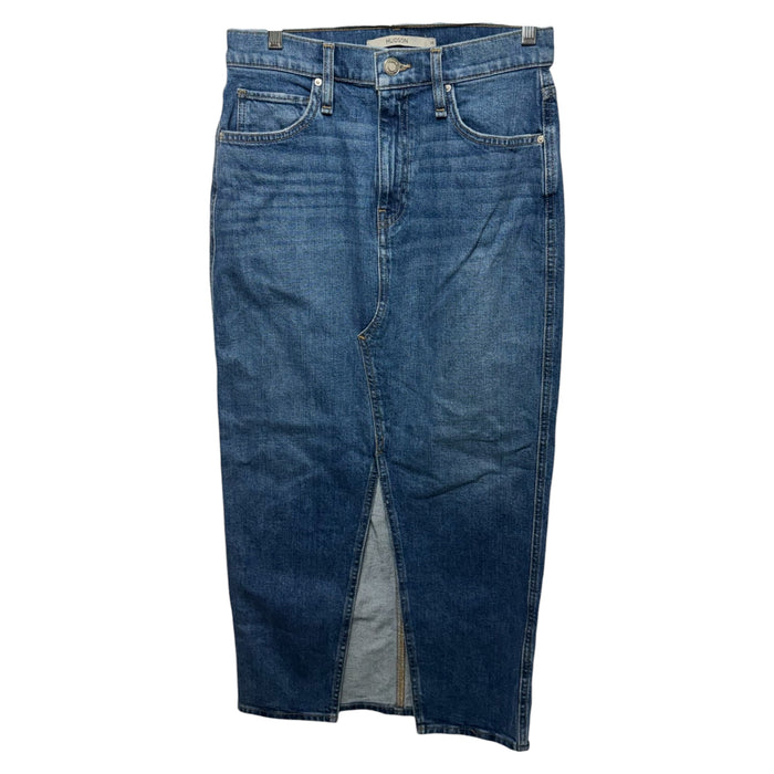 Skirt Maxi By Hudson In Blue Denim, Size: 6/28