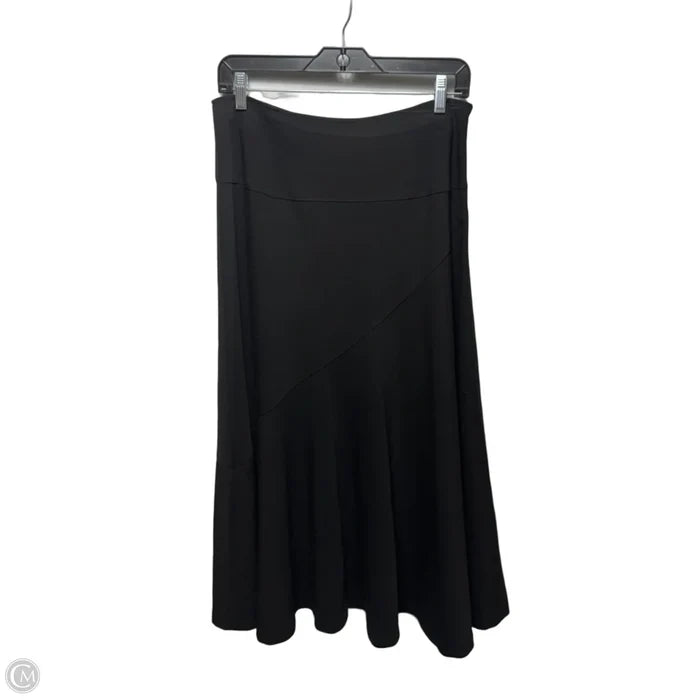 Skirt Maxi By Rafaella In Black, Size: 8