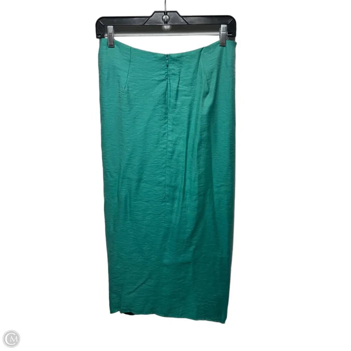 Skirt Midi By Do + Be In Teal, Size: M