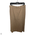 Skirt Midi By Talbots In Gold, Size: L