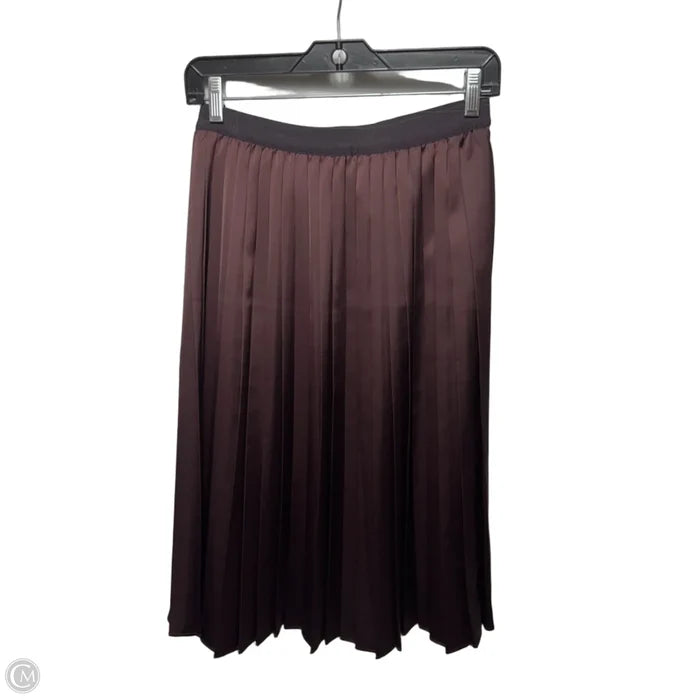Skirt Midi By Uniqlo In Brown, Size: S