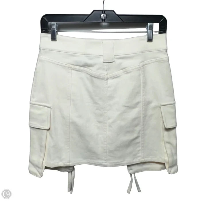 Skirt Mini & Short By Paris Atelier and & Other Stories In Cream, Size: 4