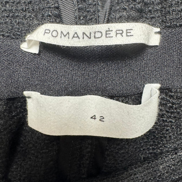 Skirt Mini & Short By Pomandere In Black, Size: 6 (It 42)