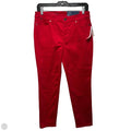 Slim Ankle Jeans By Talbots In Red, Size: 6p
