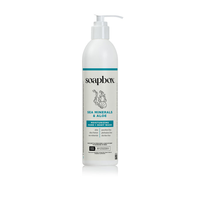 Soapbox Sea Minerals & Aloe Moisturizing Hand & Body Wash