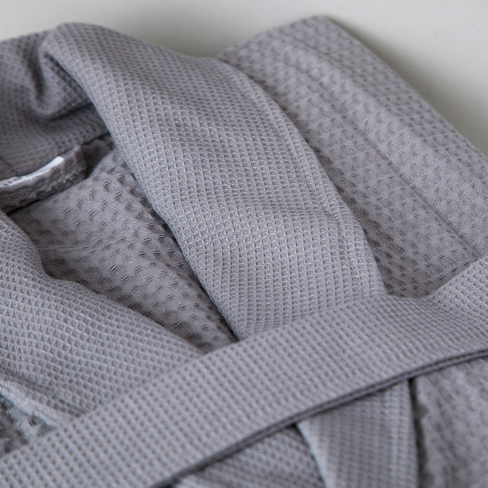 grey spa luxury robe