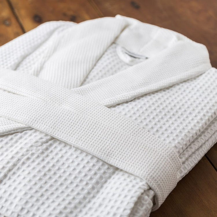 cotton summer robe white cotton
