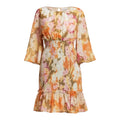 Spring Floral Smocked Mini Dress By Rachel Parcell In Floral Print, Size: S
