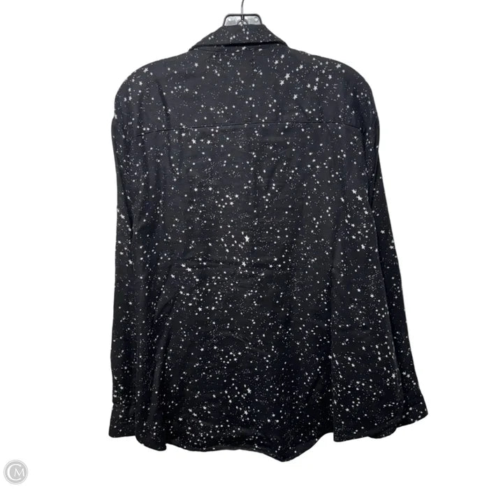 Stars Classic Top Long Sleeve By Madewell In Black & White, Size: Xxl