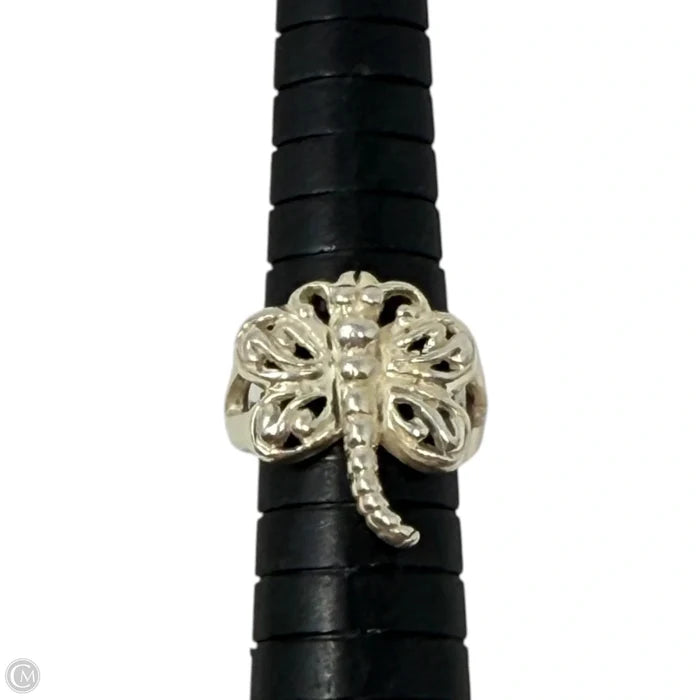 Sterling Silver Butterfly Ring, Size: 7