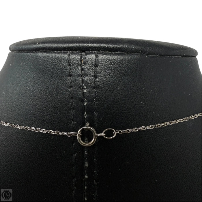 Sterling Silver & CZ Pendant Necklace