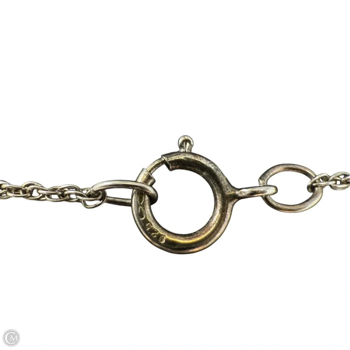 Sterling Silver & CZ Pendant Necklace