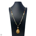Stone Pendant Beaded Necklace